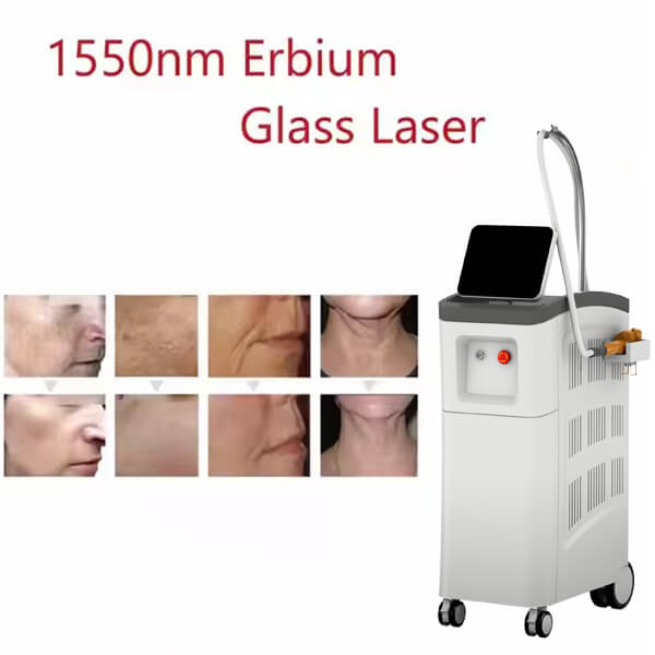 What are the main uses of the erbium laser?